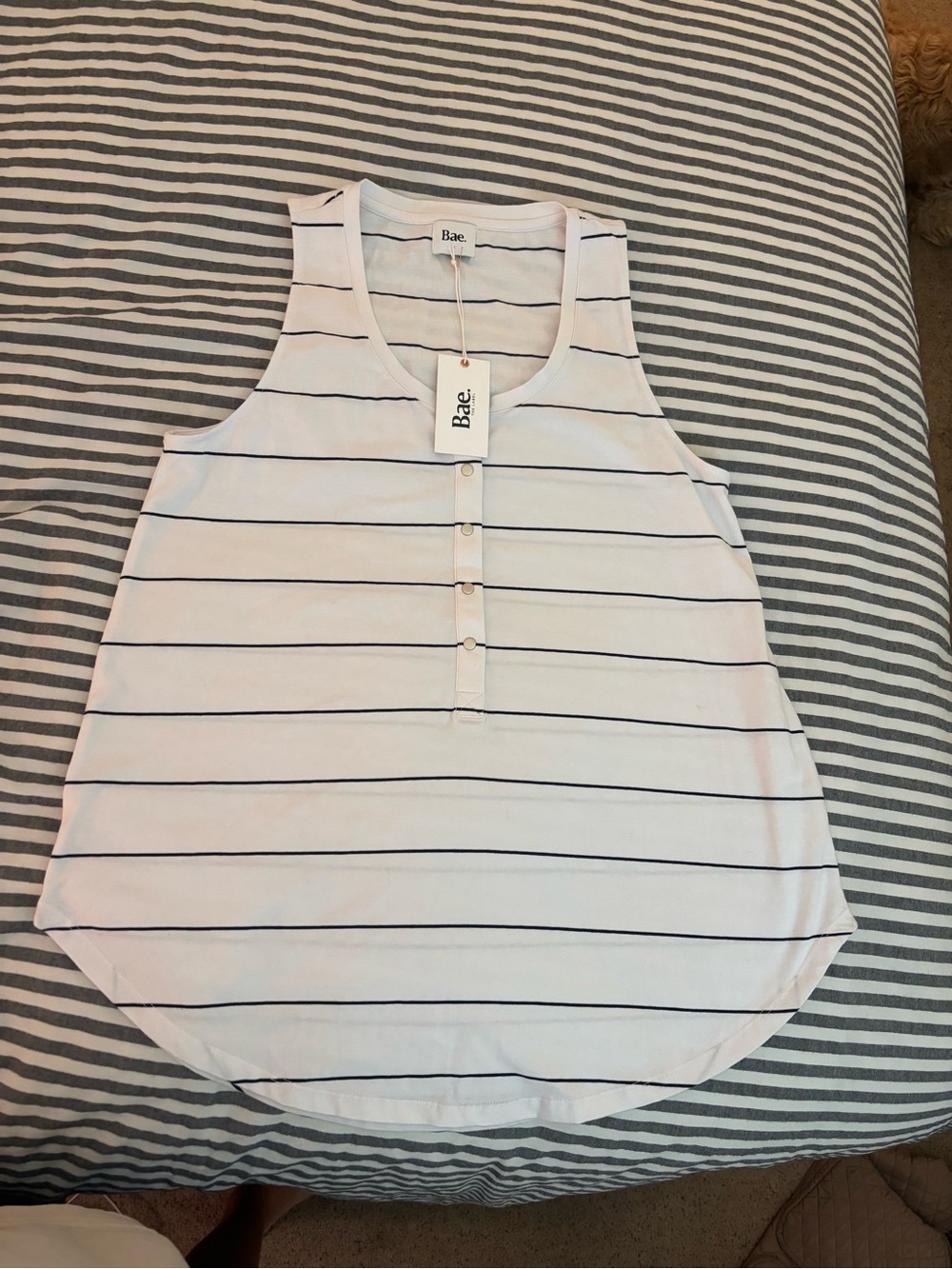Bae the label maternity Tank-NWT, small